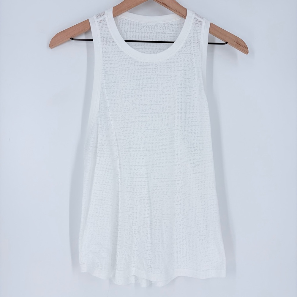 Lululemon Timeless Classic White Tank - Picture 3 of 9